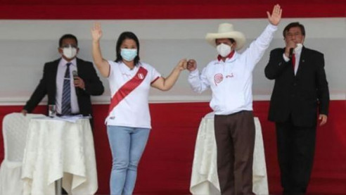 Perú: Pedro Castillo y Keiko Fujimori acuerdan compromiso democrático Actualidad