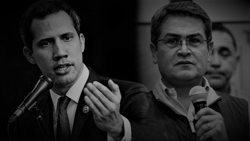 ¿Guaidó tiene nexos con Juan Orlando Hernández y la cocaína colombiana en Honduras? Venezuela
