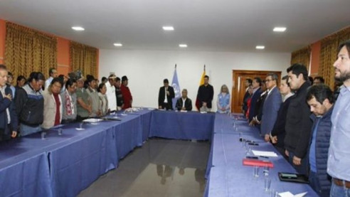 Tras 11 días de protestas, Moreno finalmente cedió a derogar decreto que eliminaba subsidios a los combustibles Pueblos