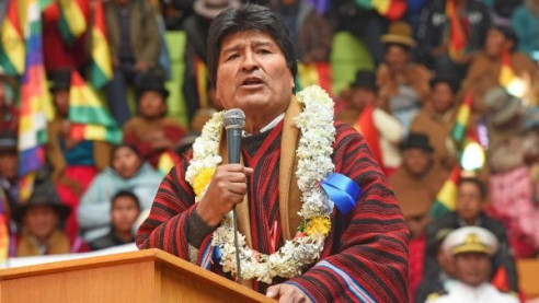 Evo Morales continúa la campaña electoral desde Argentina Latinoamérica
