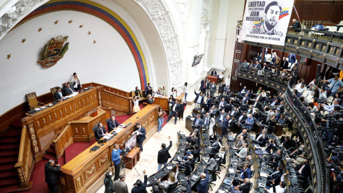 Chavismo obtuvo 91% de los escaños de la Asamblea Nacional en Venezuela Venezuela