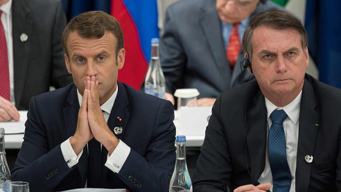 Bolsonaro se burla de la esposa de Macron arriesgando acuerdo UE-Mercosur Política