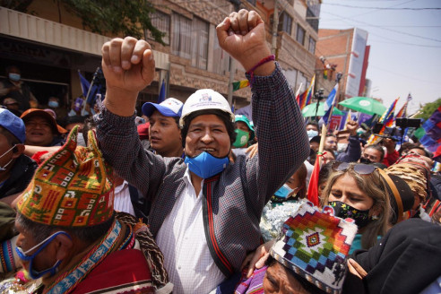Evo Morales da positivo por coronavirus Actualidad