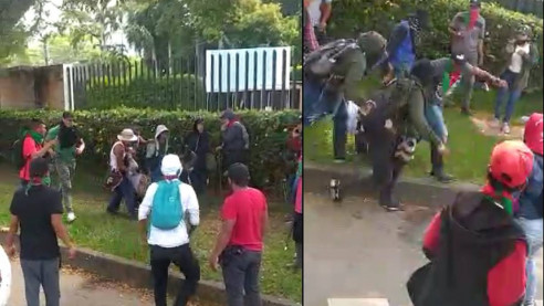 Atacada a balazos minga indígena durante movilizaciones de Cali Latinoamérica