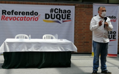 Colombia: inscriben comité promotor de referendo revocatorio contra Duque Actualidad
