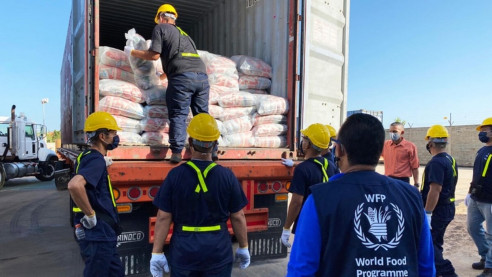 Venezuela recibe el primer lote del Programa Mundial de Alimentos Venezuela