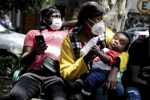 Autoridades migratorias de México deportan a 129 haitianos México