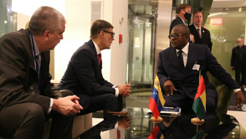 Canciller venezolano se reúne con diplomáticos africanos Venezuela
