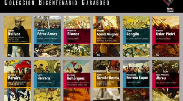 Ministro Villegas obsequia 19 títulos de la Colección Bicentenaria Venezuela