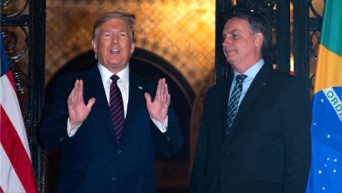 Trump decepciona a Bolsonaro: No promete dejar sin aranceles al acero y aluminio de Brasil Latinoamérica