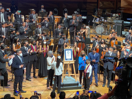 ¡Oficial!: Venezuela recibe certificado del Guinness Récord como la orquesta más grande del mundo Mundo