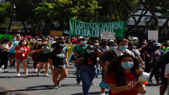 Se registran protestas en Puerto Rico contra el Plan de Ajuste de deuda pública Actualidad