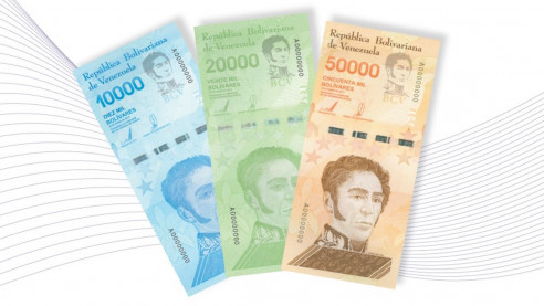 Banco Central de Venezuela incorpora tres nuevos billetes al cono monetario Latinoamérica