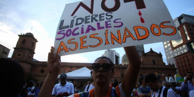 En 47% aumentaron asesinatos de líderes sociales en el Valle del Cauca colombiano Latinoamérica