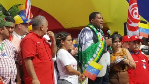 Nieto de Mandela: Nos toca a nosotros continuar la lucha ahora en contra de sanciones y boicot Latinoamérica