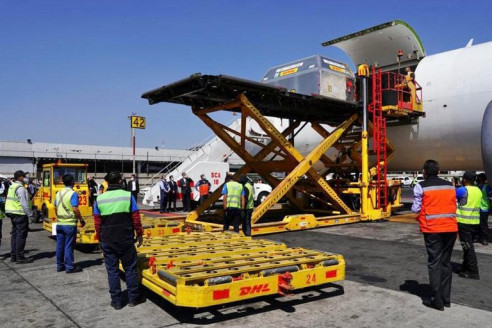 Arribó al país el séptimo lote de vacunas Pfizer México