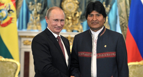Putin y Evo afinan detalles para inaugurar el primer reactor nuclear de Bolivia Latinoamérica