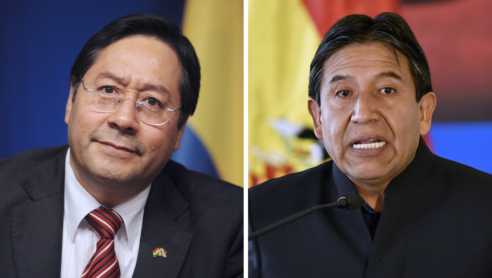 Arce - Choquehuanca: La fórmula del MAS para las elecciones en Bolivia Latinoamérica