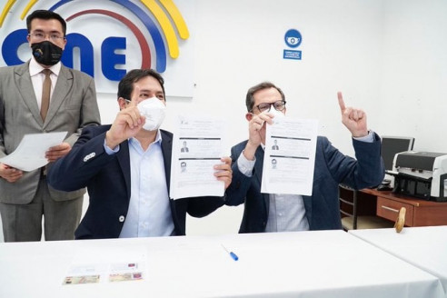 Ecuador: CNE valida inscripción del binomio Arauz- Rabascall para elecciones de 2021 Actualidad