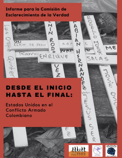 Presentan informe sobre el papel de EEUU en el conflicto armado colombiano Derechos Humanos