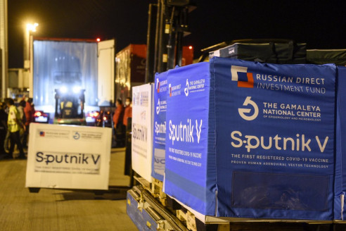 Segundo cargamento: 200.000 vacunas Sputnik V arribaron a México México