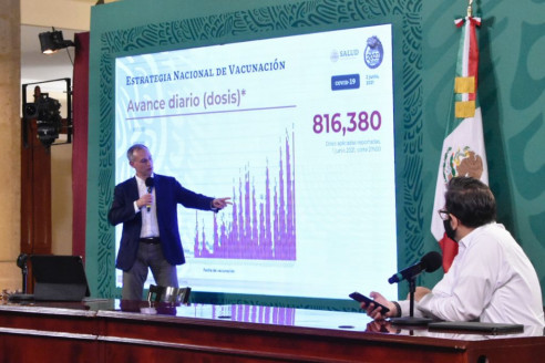 Cancela Salud vacunación del domingo por votaciones México