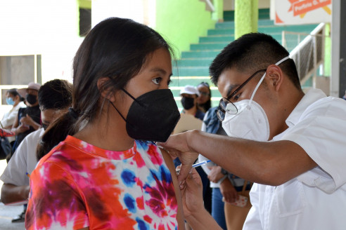 Habrá vacunación anticovid para menores de edad en la Mixteca poblana México