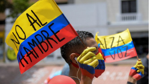 Convocan una nueva gran movilización en Colombia para exigir mejoras salariales Latinoamérica