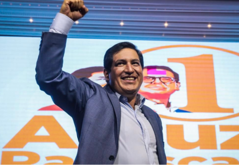 Andrés Arauz lidera las elecciones en Ecuador según conteo rápido del CNE Latinoamérica