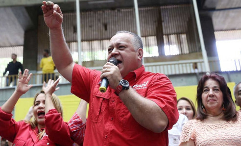 Diosdado Cabello comandará campaña del Gran Polo Patriótico para elecciones del 21-N Venezuela