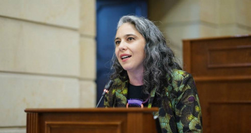 María José Pizarro, diputada de Colombia: 
