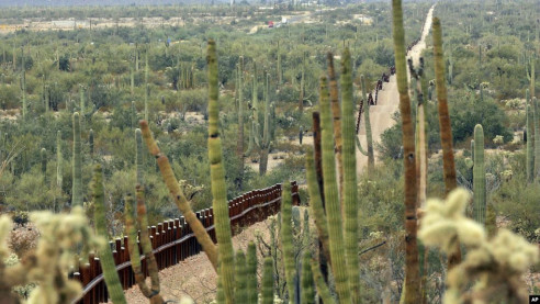 Muro fronterizo de EE. UU. amenaza la vegetación de un parque nacional y la vida silvestre México