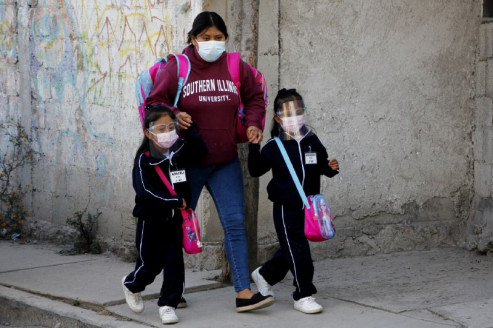 Señala Salud 649 contagios de covid en escuelas de Puebla México