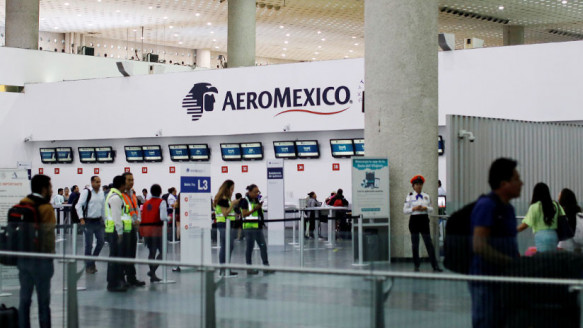Aeroméxico cancela vuelos por contagios de covid-19 en su personal México