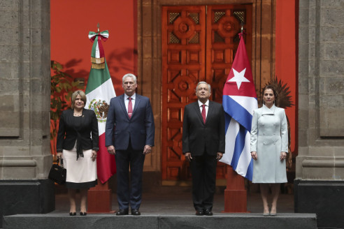 Gobierno de México invita a presidente de Cuba a Fiestas Patrias México