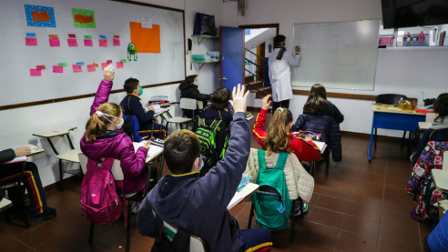 En Venezuela comienza clases presenciales con estrictas medidas de bioseguridad contra la Covid-19 Venezuela