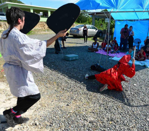 En Puerto Rico fomentan el arte y la lectura como método terapéutico ante los temblores Artes
