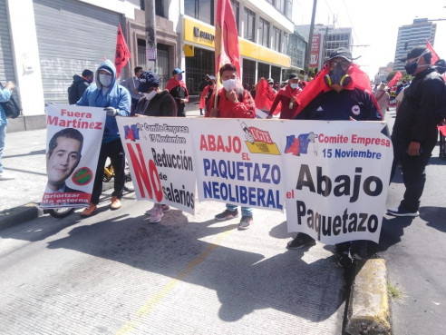 Sindicatos de Ecuador dicen que más de 60.000 trabajadores ganan menos que el costo de la canasta básica familiar Actualidad