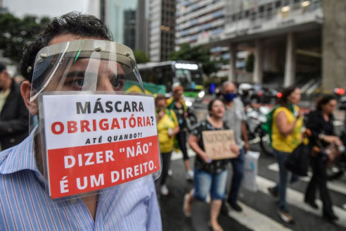 Brasil superó la barrera de nueve millones de personas contagiadas de Covid-19 Latinoamérica