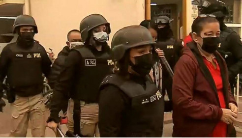 Operativo en La Cisterna: Allanados más de 40 apartamentos tras denuncias de tráfico de armas y drogas Chile