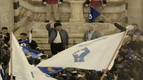 Pueblo latinoamericano felicita a Evo Morales por su victoria electoral Latinoamérica