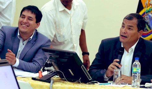 Ecuador: fórmula Arauz-Correa inscribe candidatura y espera que CNE actúe de manera pulcra Latinoamérica