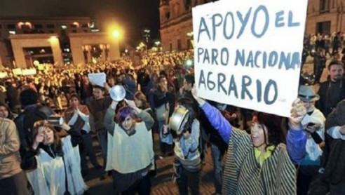 Paro agrario nacional: Campesinos se movilizan en contra de políticas del Gobierno peruano Latinoamérica