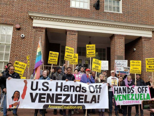 Venezuela espera que EE. UU. acepte a Turquía para admitir a Suiza en control de embajadas Venezuela