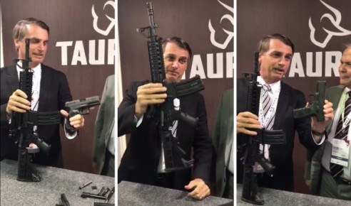 (Video) Bolsonaro flexibiliza la compra y tenencia de armas en Brasil con la firma de un segundo decreto Brasil