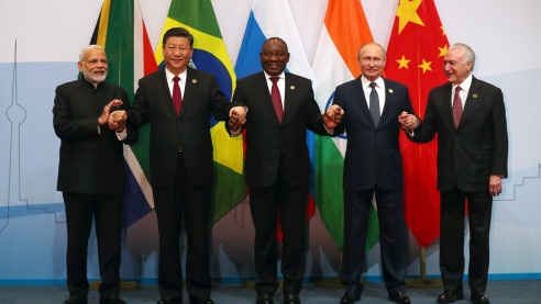 Declaración final de la reunión de ministros del grupo BRICS Mundo
