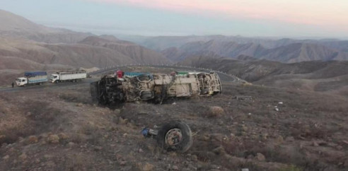 Un autobús cae a un abismo en Perú y deja casi 30 fallecidos Latinoamérica