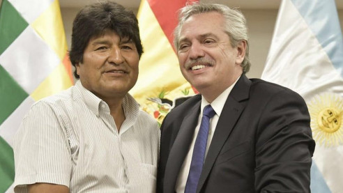 Evo Morales y Alberto Fernández se reunieron para analizar el futuro de América Latina Latinoamérica