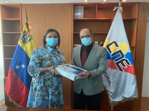 Pedro Calzadilla asume como nuevo presidente del Consejo Nacional Electoral de Venezuela Venezuela