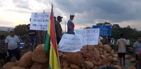 Este lunes inicia bloqueo de camiones a escala nacional en Bolivia Latinoamérica